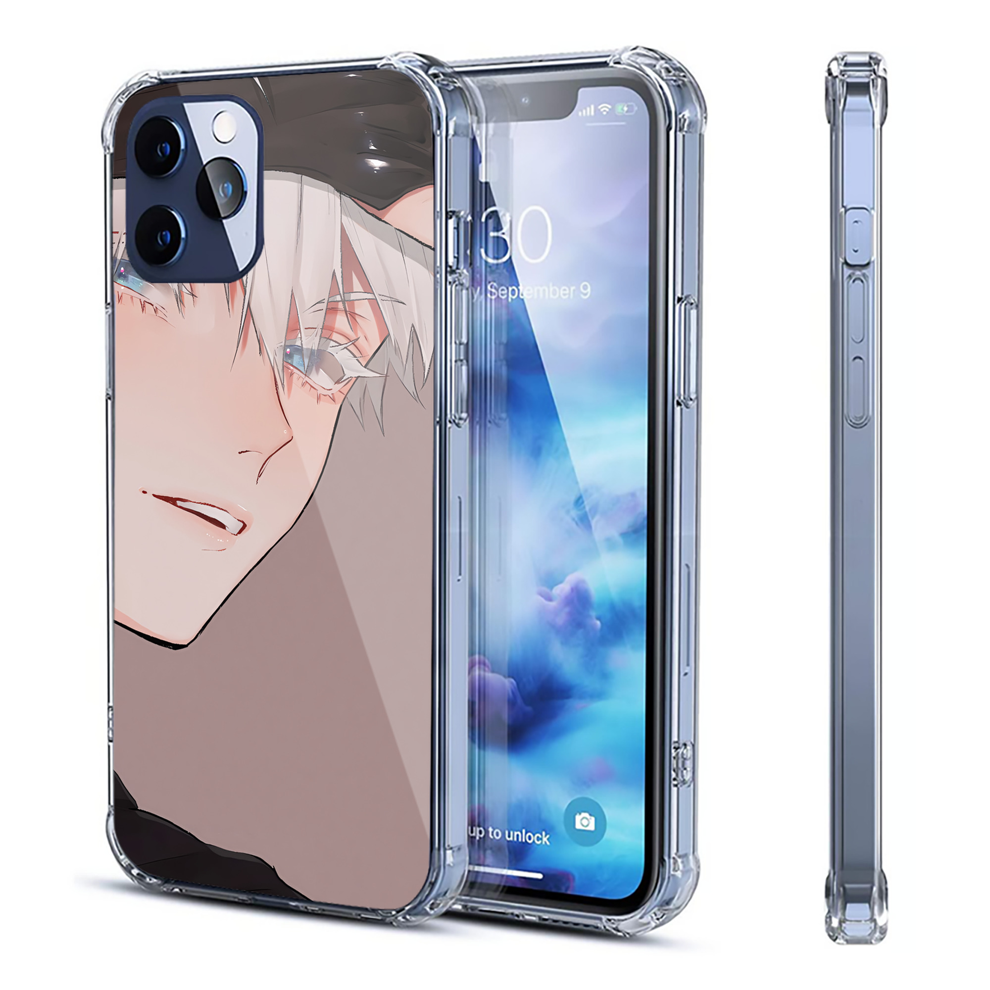 （画像用） SPY×FAMILY间谍家家酒 【iPhone 12シリーズ対応】透明スマホケース（クリアソフトケース）